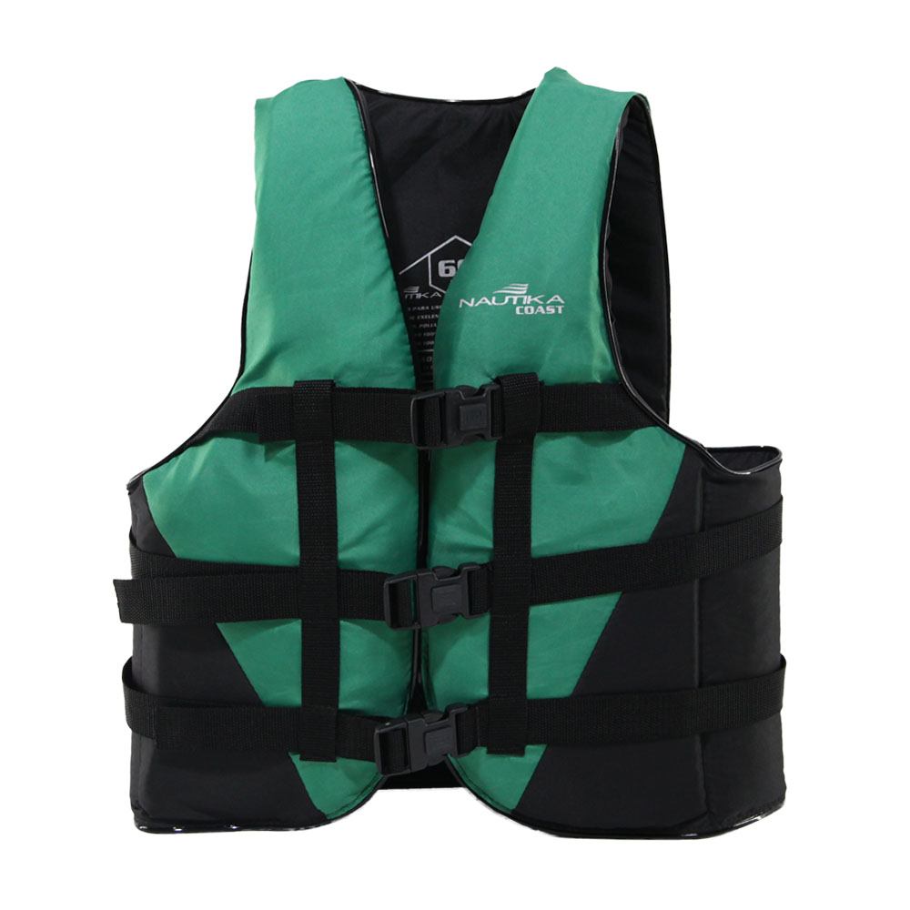 Colete Coast 80Kg Verde E Preto Nautika