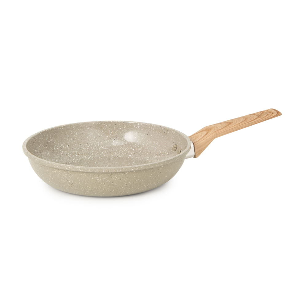 Jogo de Panelas 10 Peças Cerâmica Antiaderente Cinza Claro Neuhaus - 2