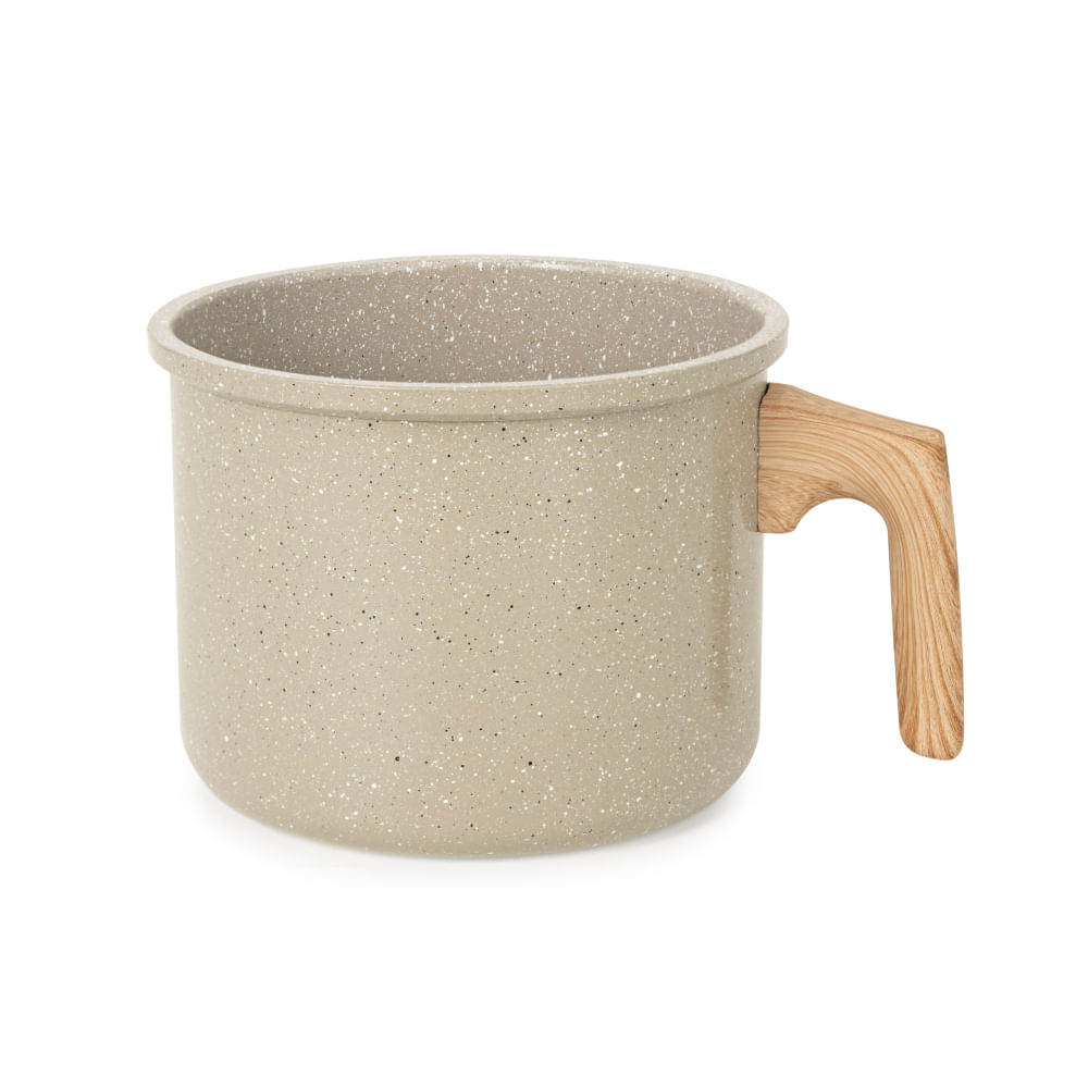 Jogo de Panelas 10 Peças Cerâmica Antiaderente Cinza Claro Neuhaus - 3