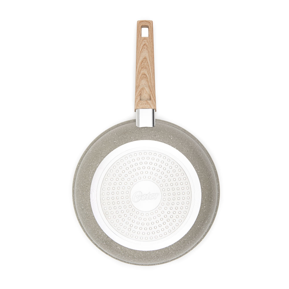 Jogo de Panelas 10 Peças Cerâmica Antiaderente Cinza Claro Neuhaus - 8