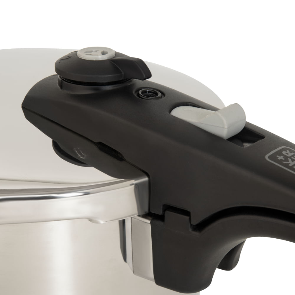 Panela de Pressão Inox 6 Litros Fechamento Externo Galaxy Black&Decker - 1