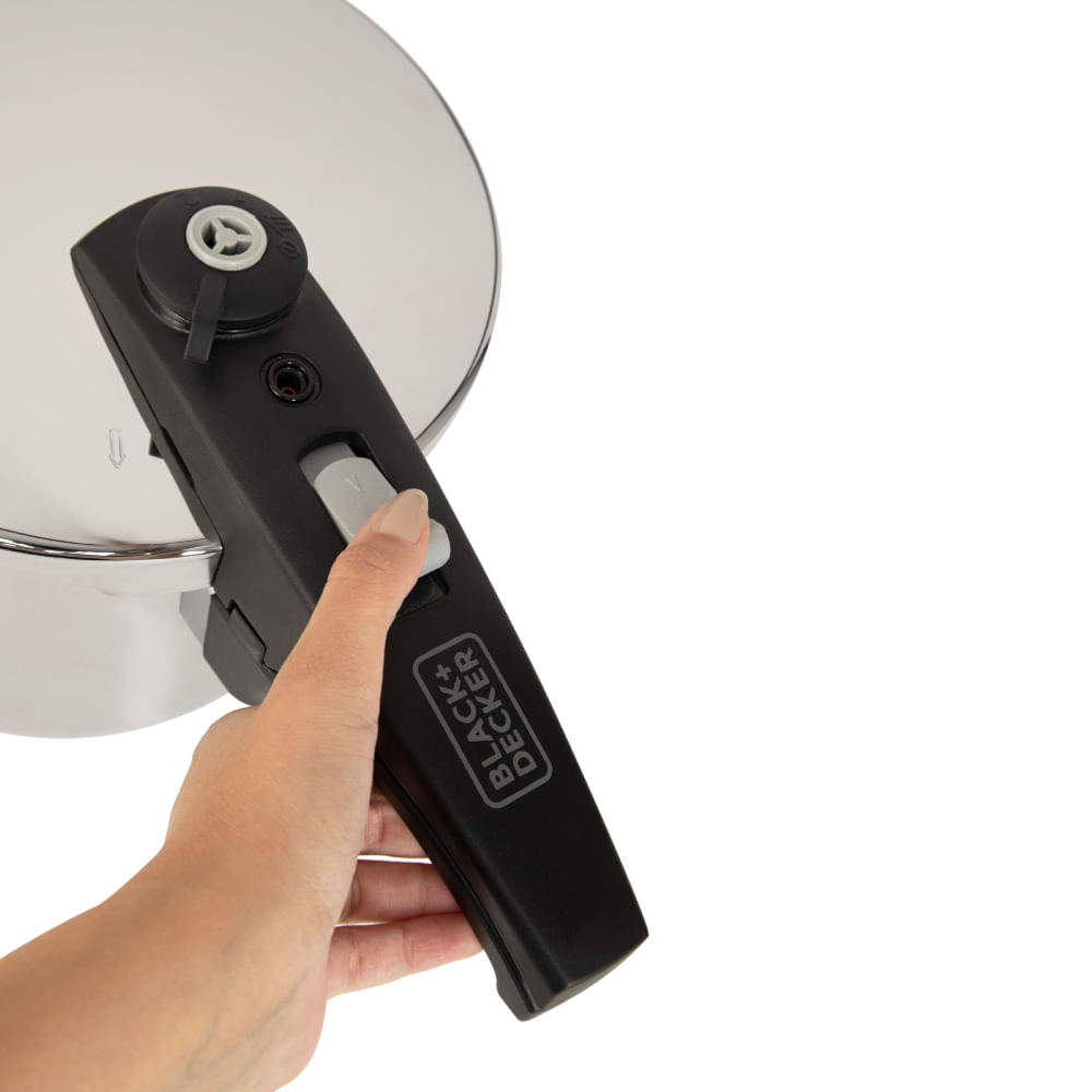 Panela de Pressão Inox 6 Litros Fechamento Externo Galaxy Black&Decker - 2