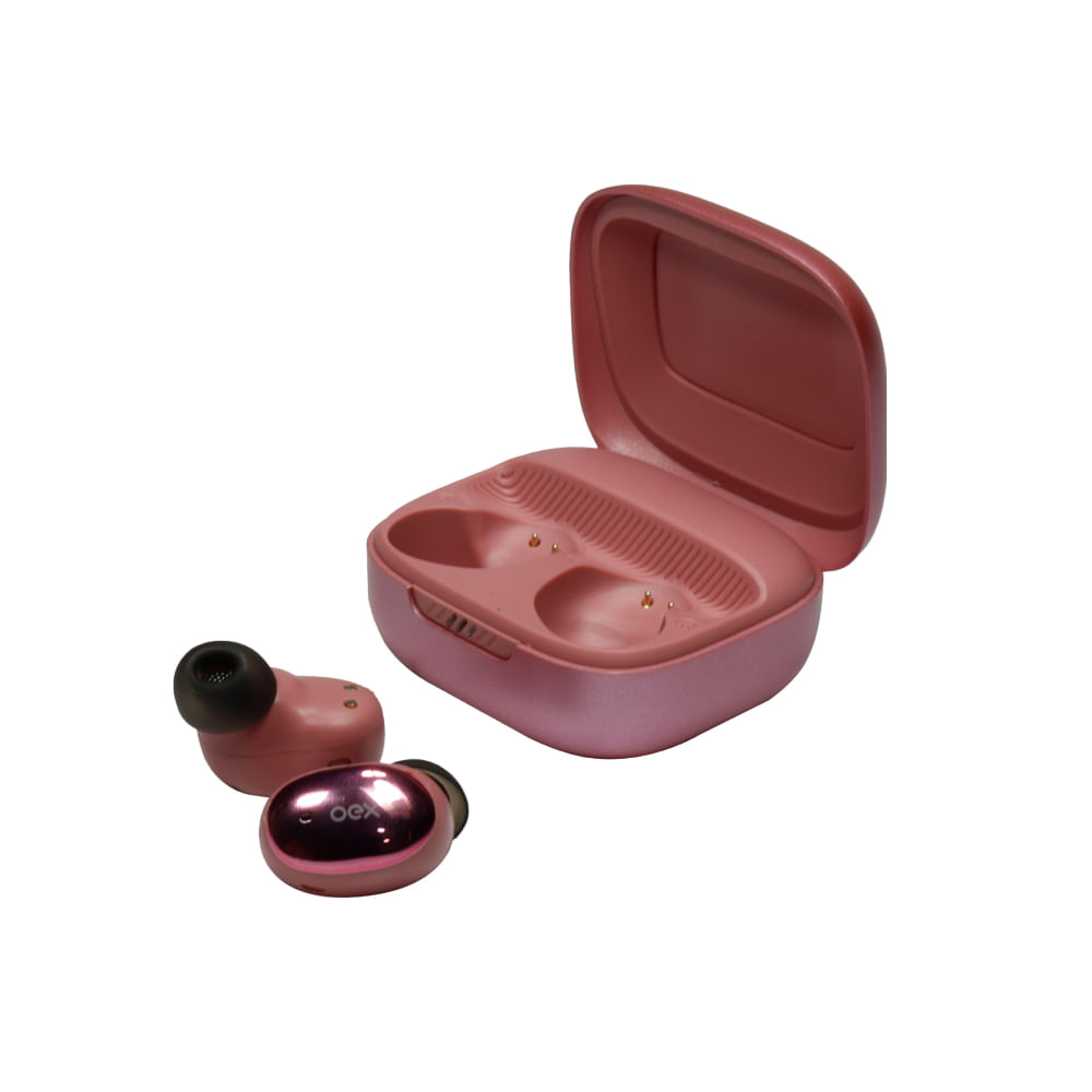 Fone Bud Rosa Metálico OEX - 2