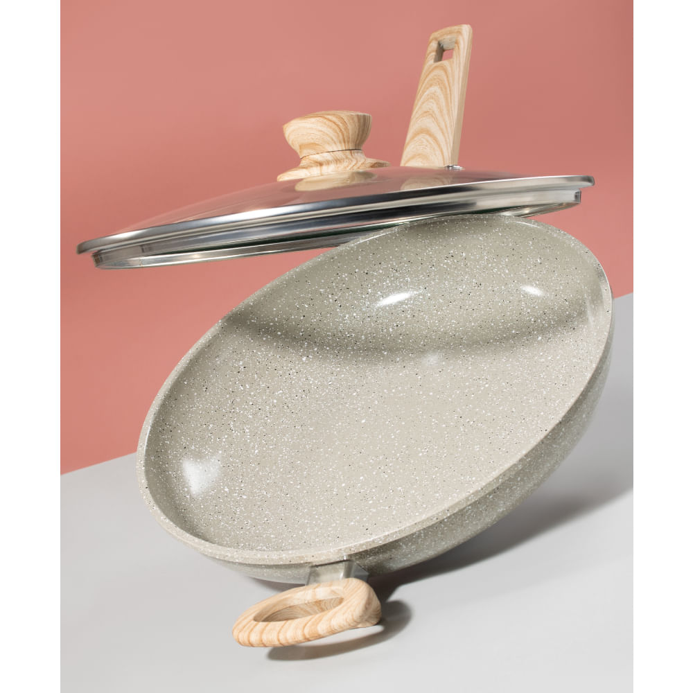 Frigideira 2L 28CM Marble Cinza Dust Oster - 1