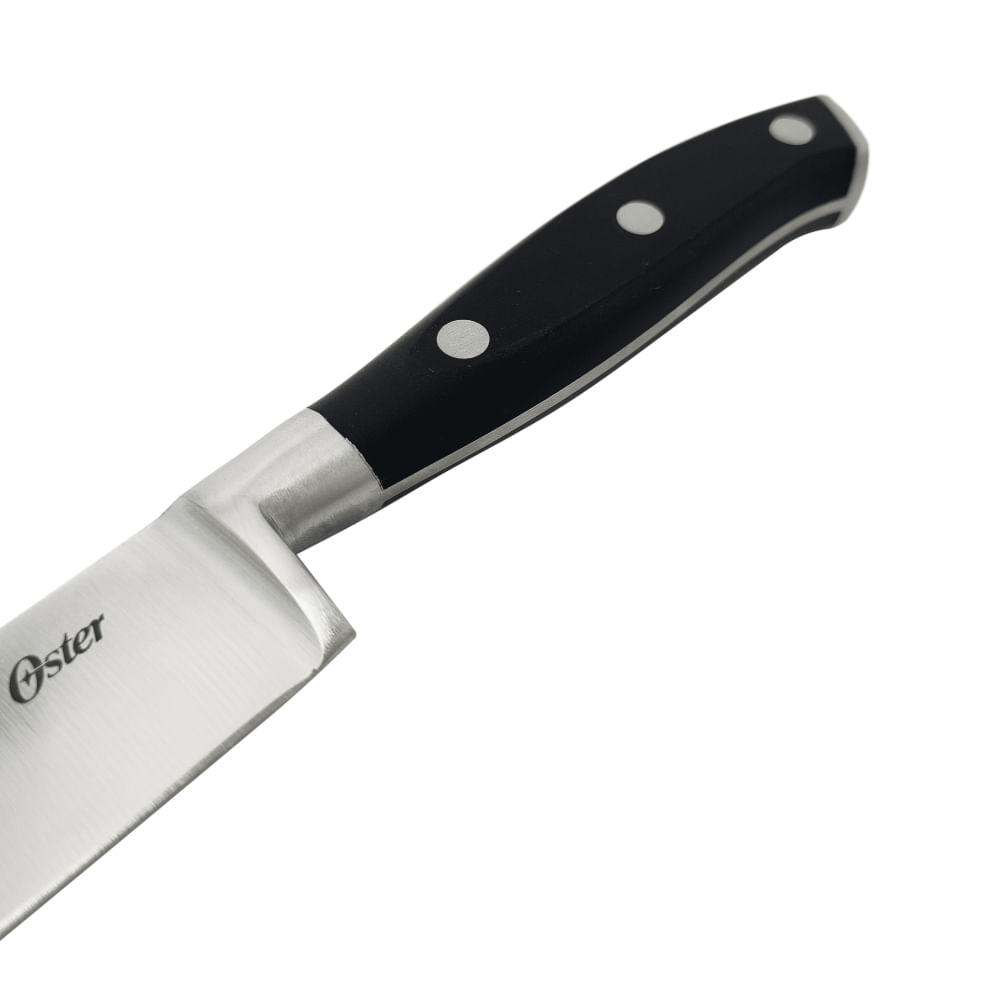 Jogo de Facas 5 Peças Aço Forjado com Cepo Parrish Oster - 3