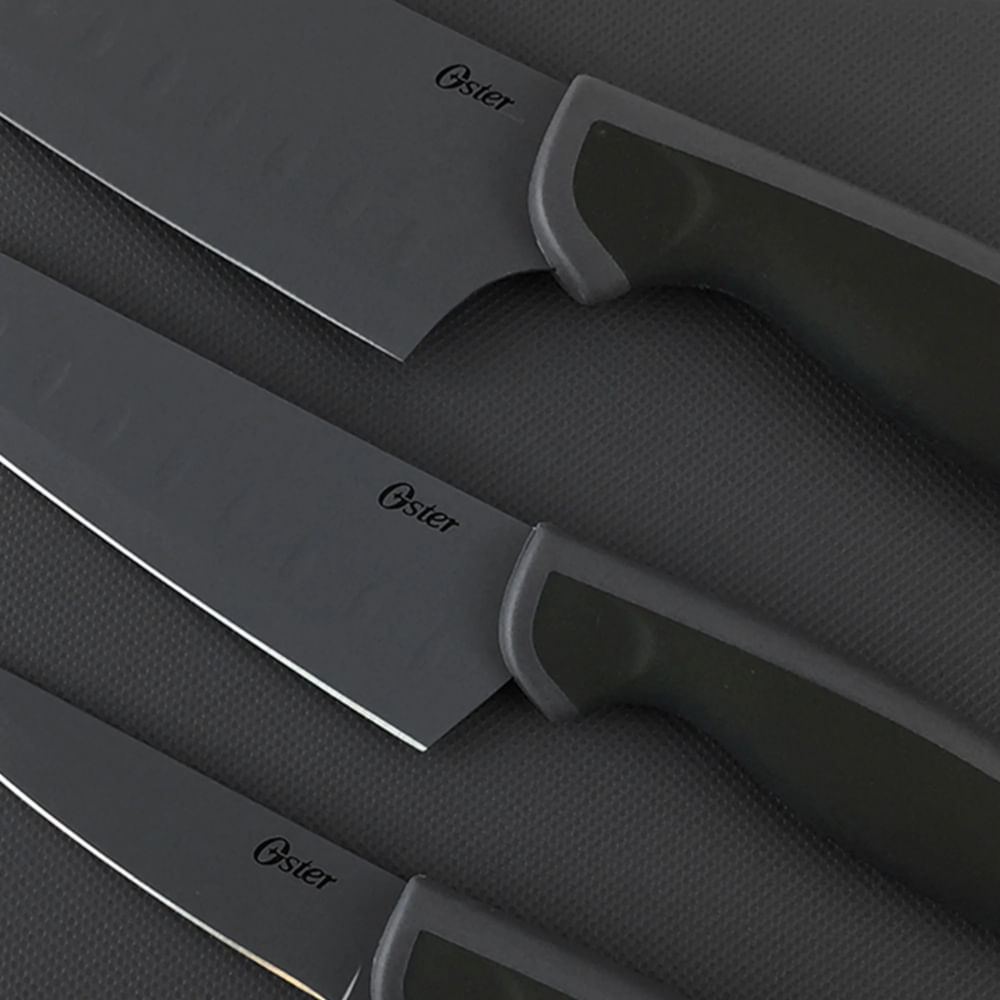 Jogo de Facas e Tábua 4 Peças Slice Craft Oster - 1