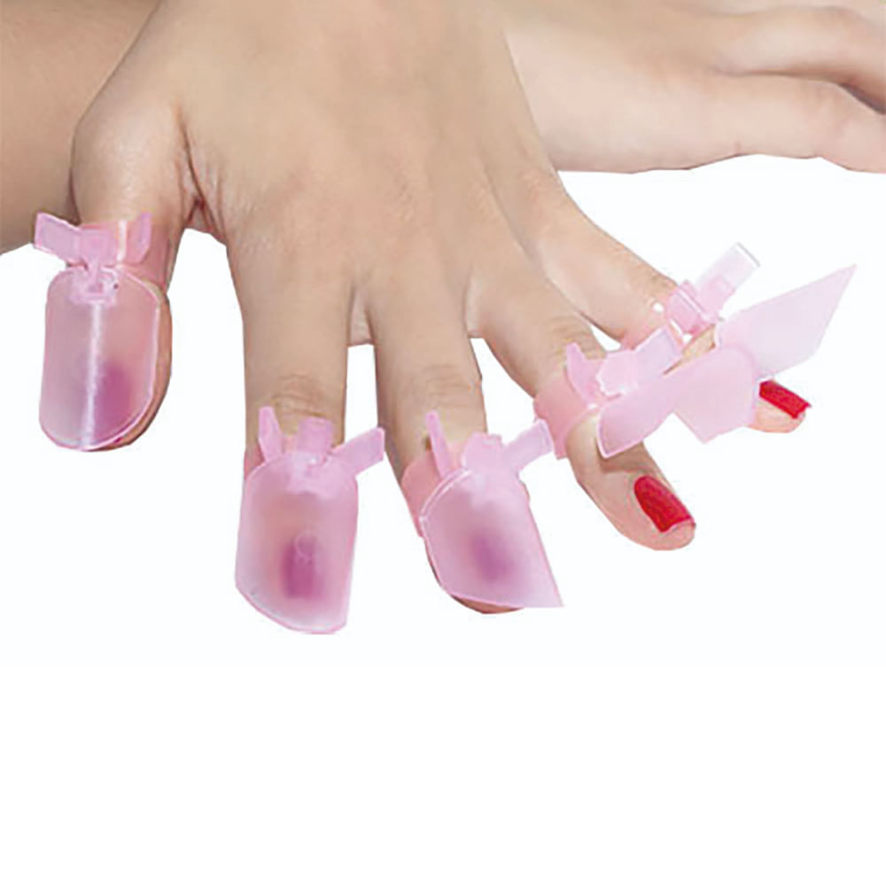 Protetor Esmalte Rosa Lumiplas - 1