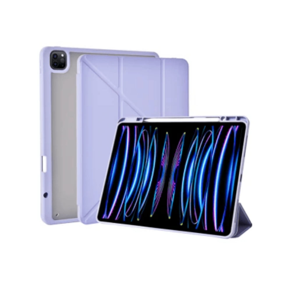 Capa Defender Wiwu para iPad 11 Pro 2024 Roxa