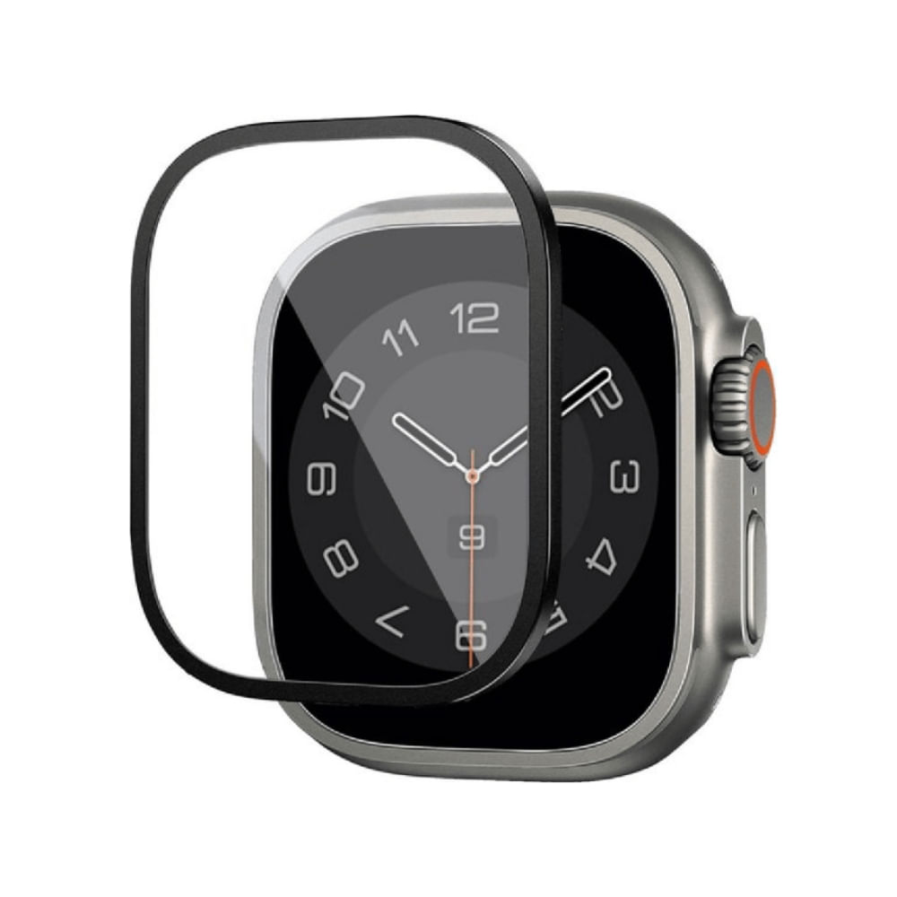 Película Protetora Preta Wiwu Easy Apple Watch 45mm