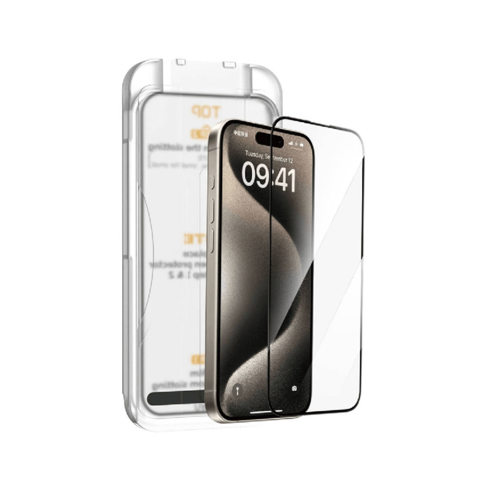 Película Easy Install Transparente iPhone 15 WIWU
