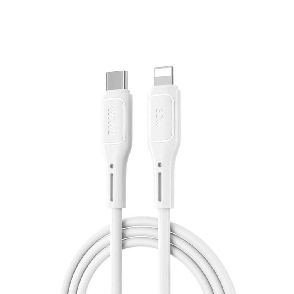Cabo WIWU Starlink USB C Lightning 30W Branco