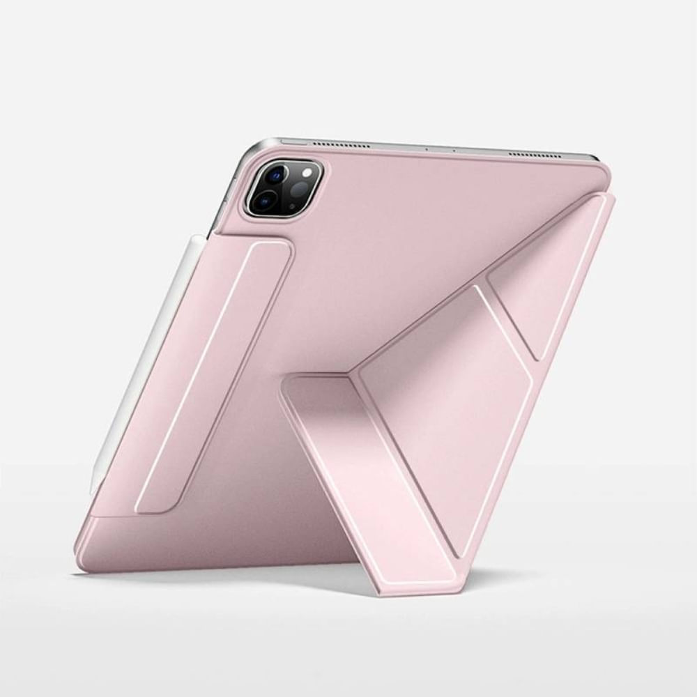 Capa Smart Folio para iPad 10.9 2022 Rosa WIWU