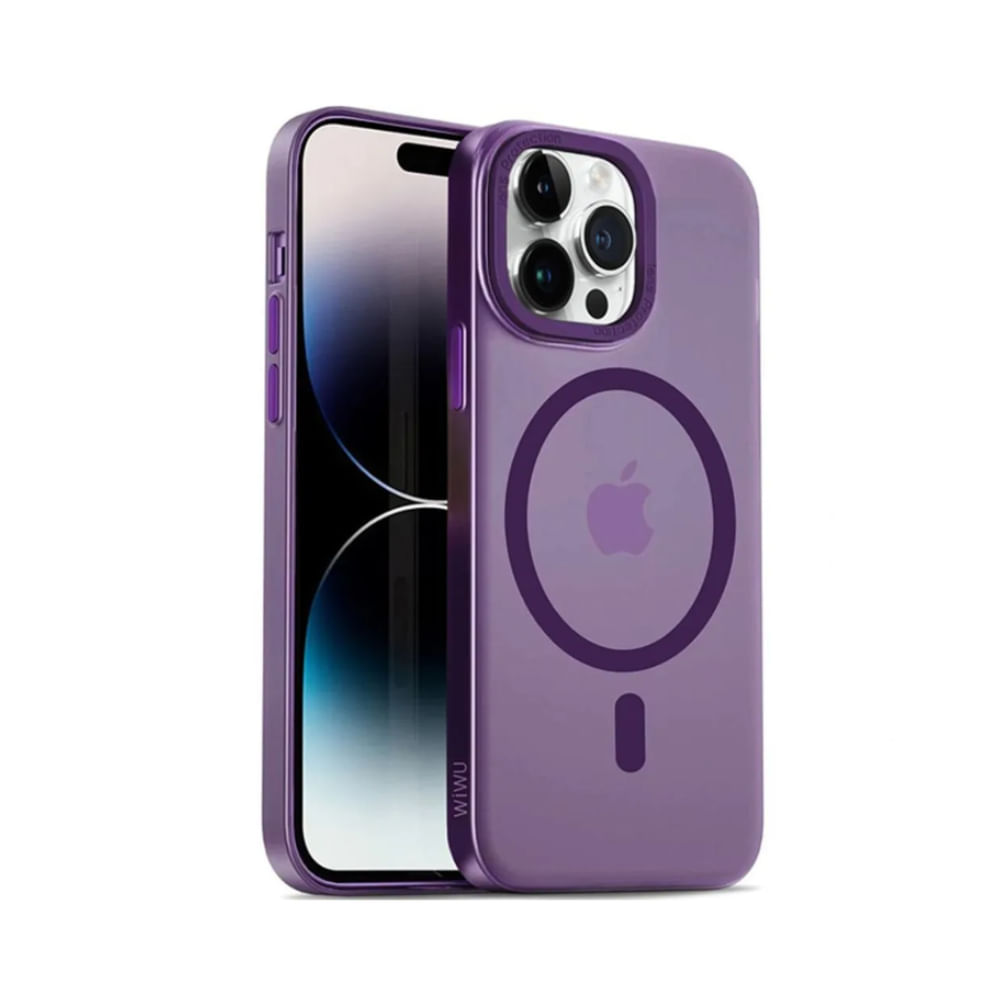 Capa Ultra Thin Frosted Roxo Proteção Leve WIWU