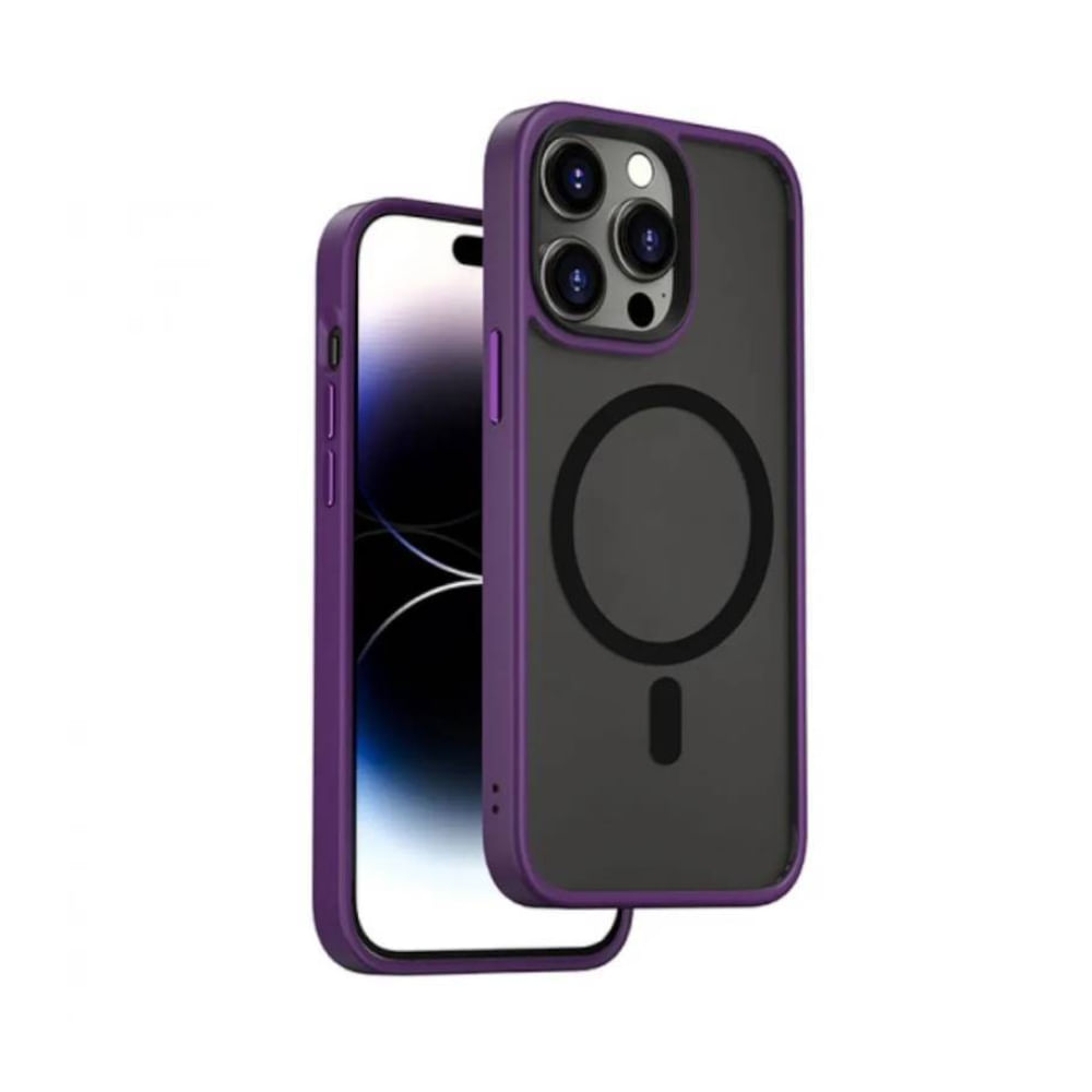 Capa Premium Wiwu para iPhone 15 Pro Roxo