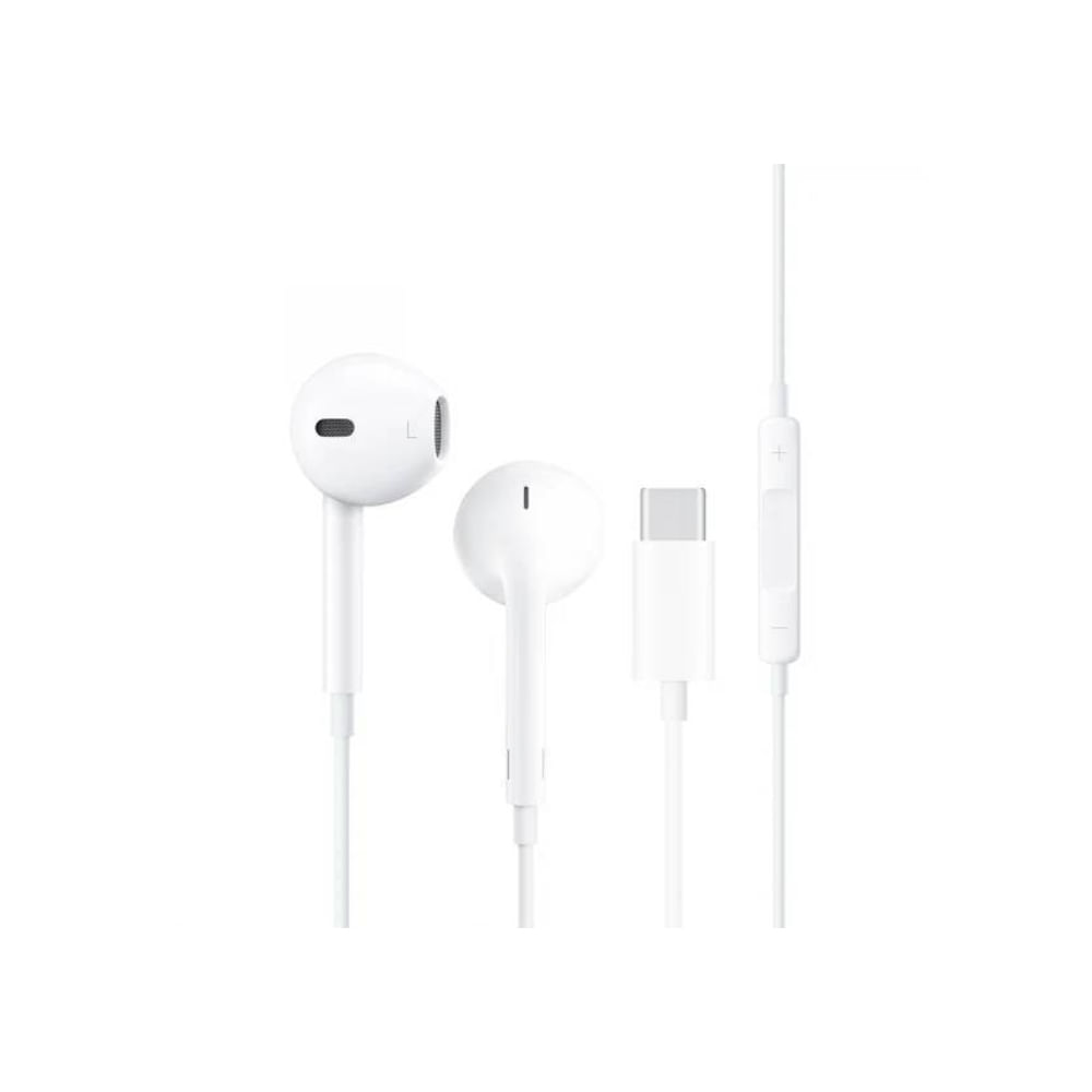 Fone de Ouvido Earbuds WIWU Tipo C Branco Modelo 3008