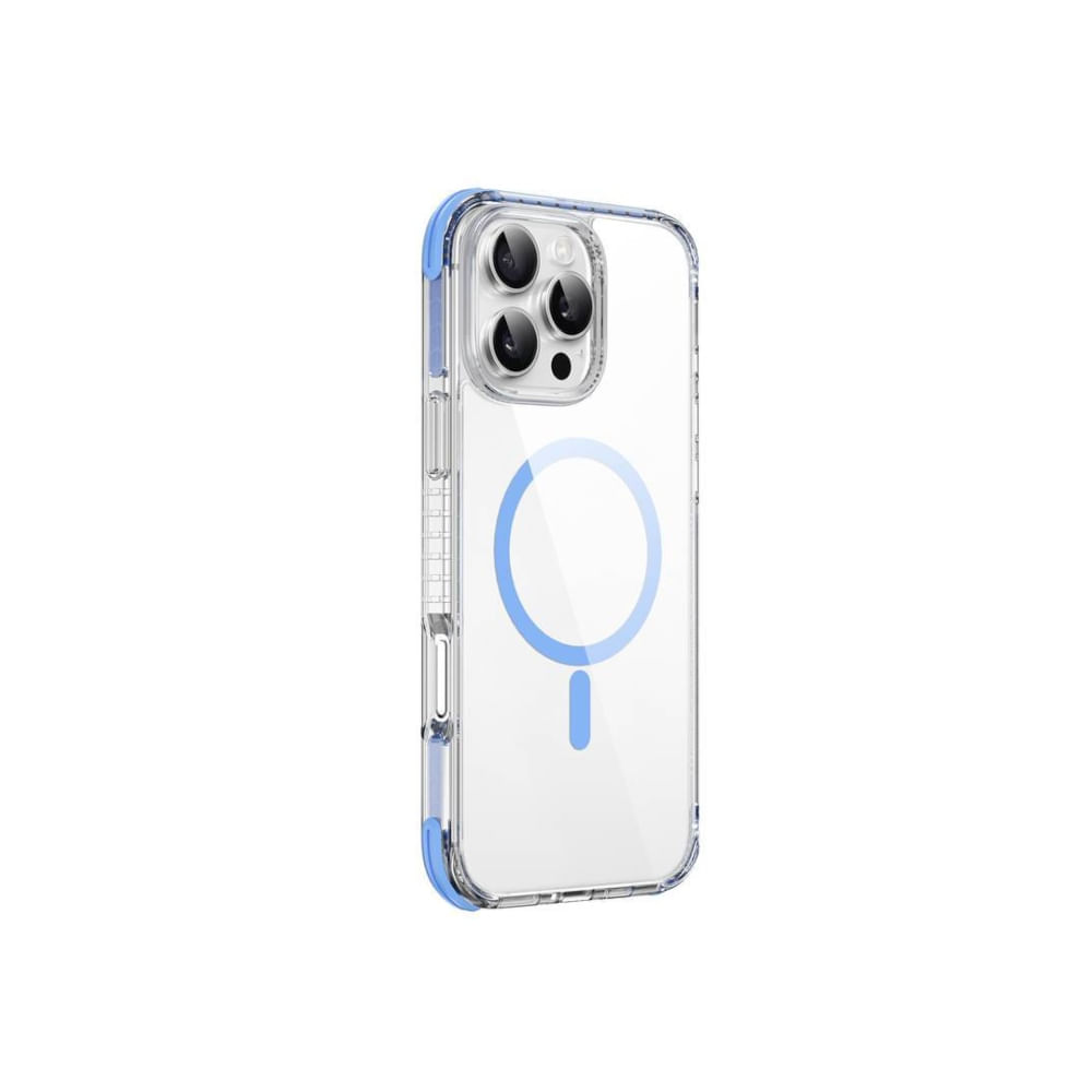 Capa Hybrid Ultra iPhone 16 Pro MagSafe WIWU Azul