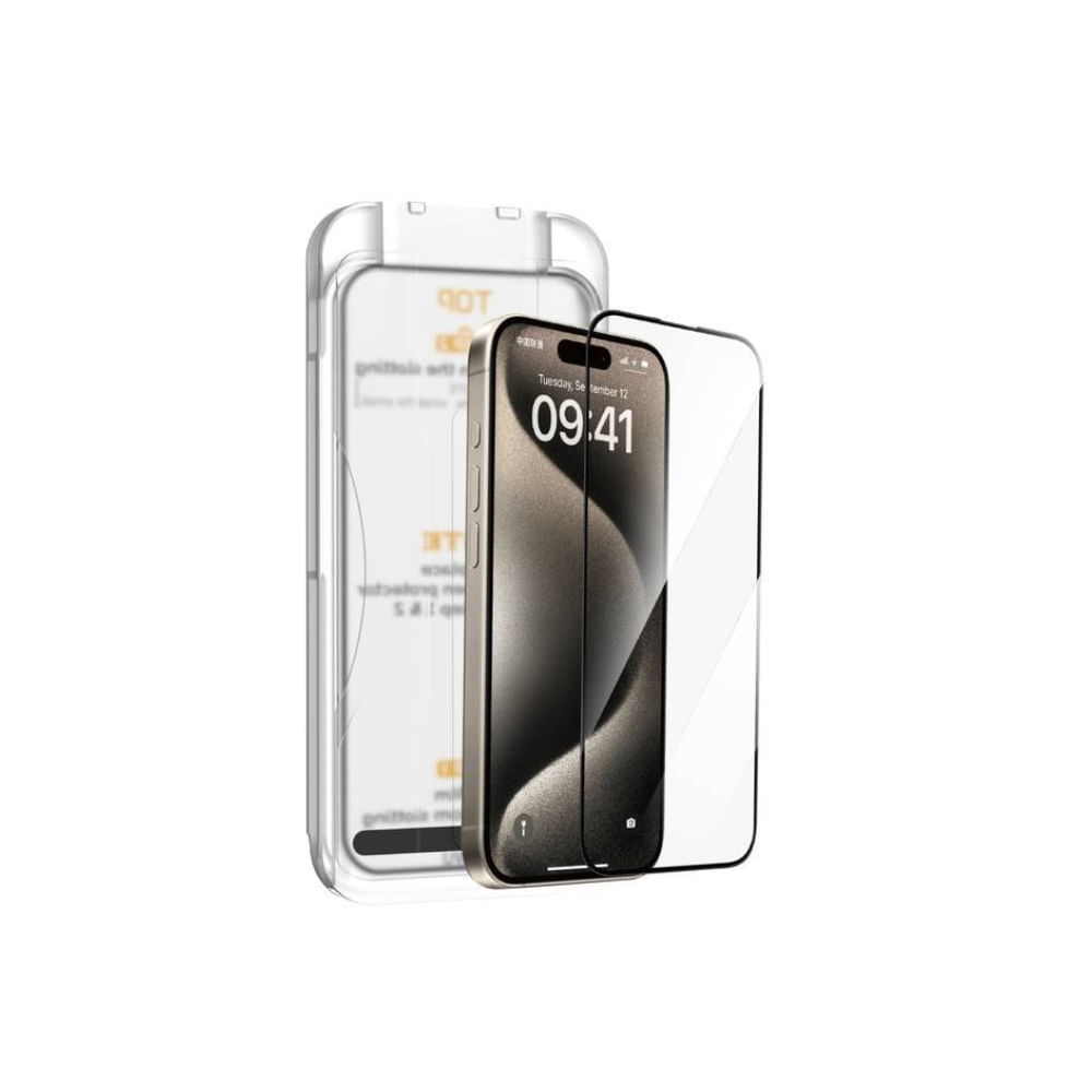 Película WIWU Easy Install Transparente Para iPhone 16 Pro Max