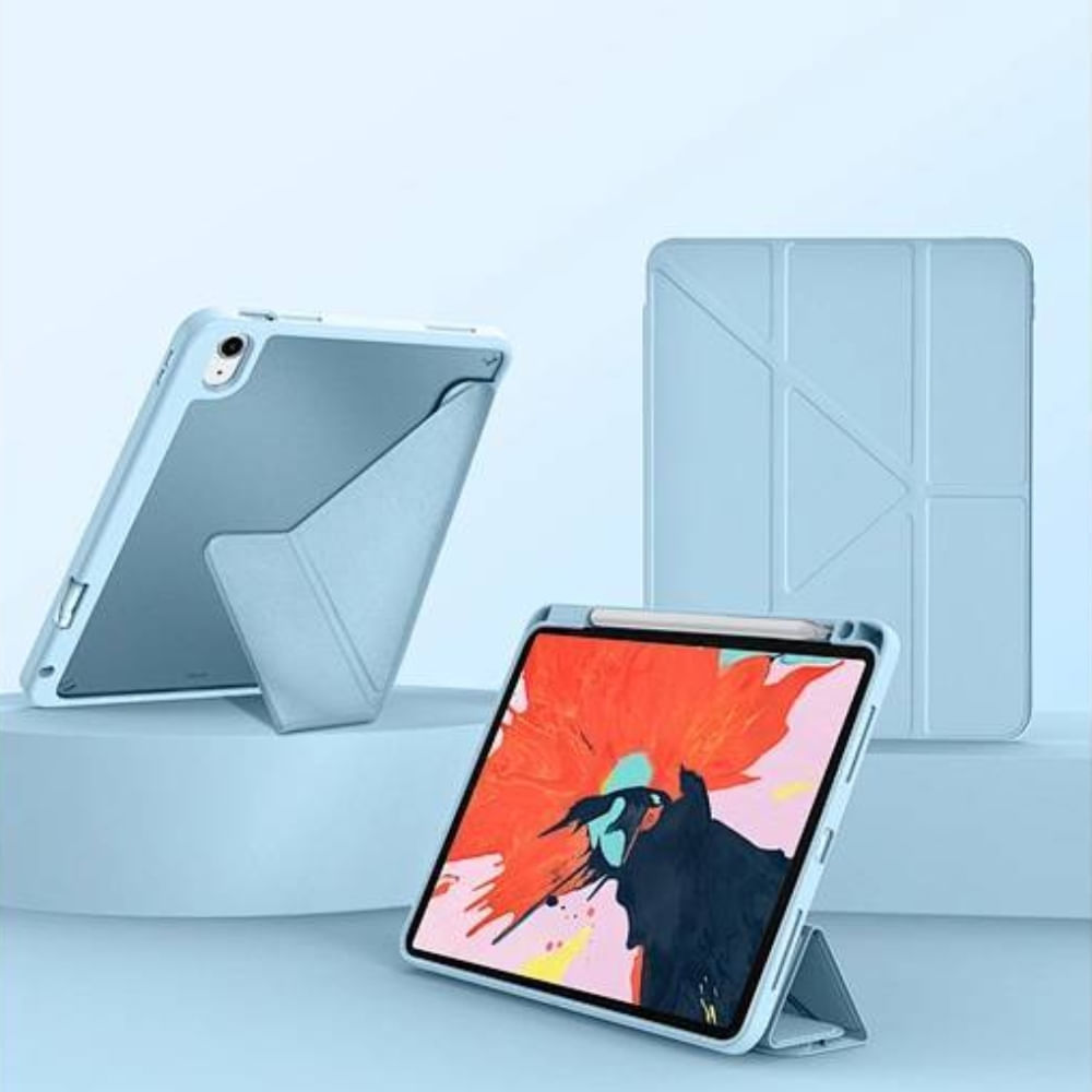 Capa Magnética 360 Graus iPad 10.9 Azul Claro WIWU