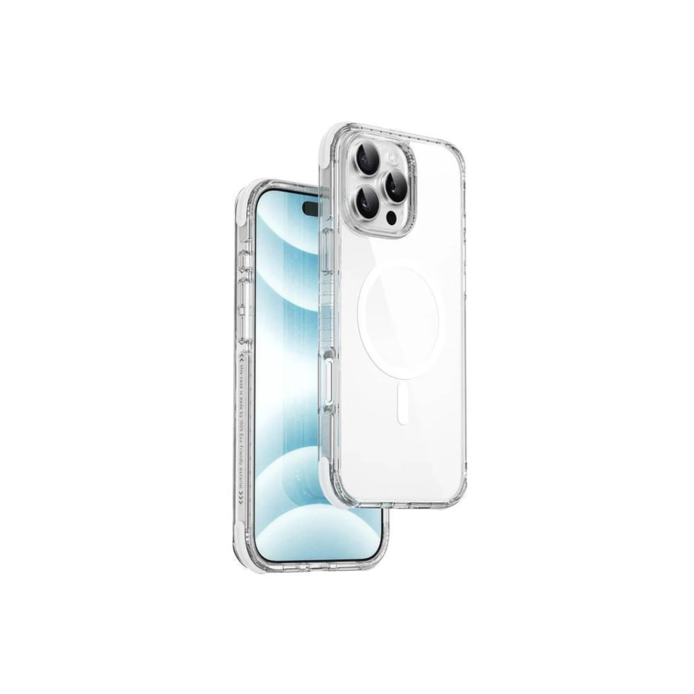 Capa Hybrid iPhone 16 Pro Max MagSafe Branco WIWU