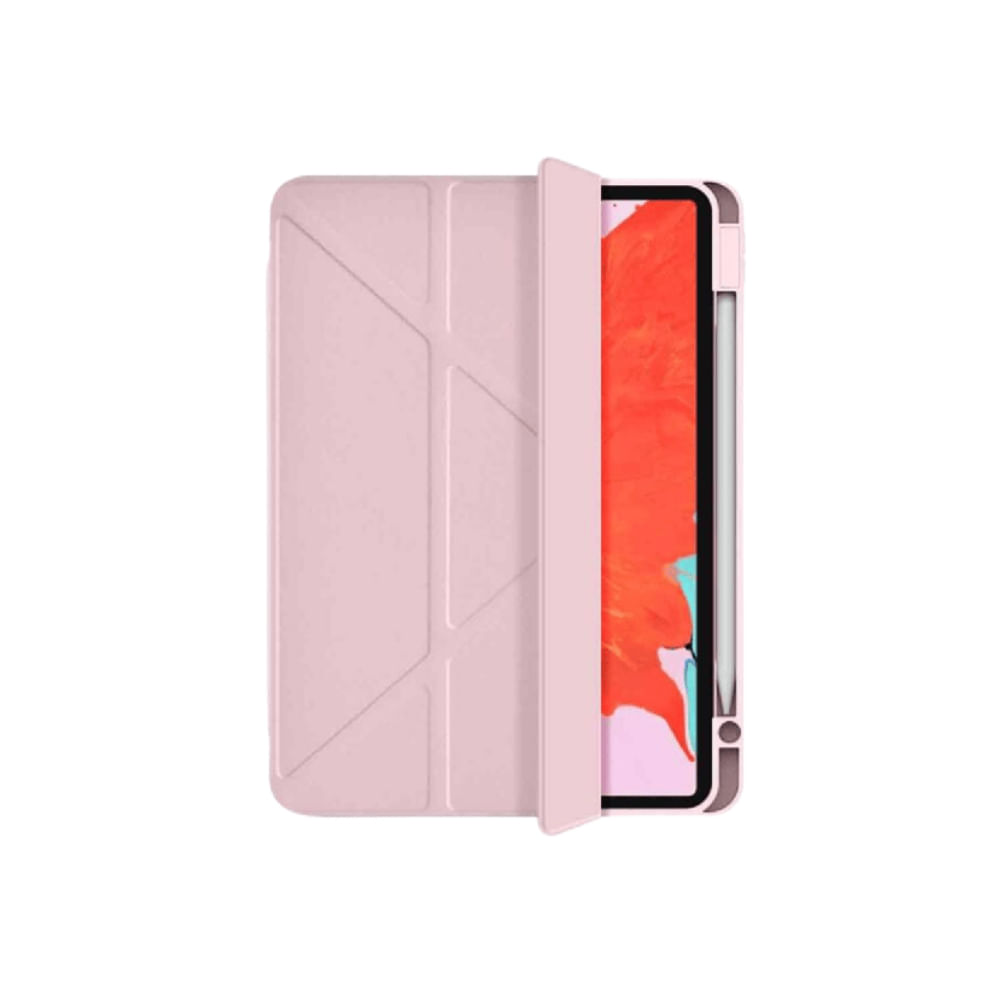 Capa Magnética 360 Graus WIWU para iPad 10.2 a 10.5 Polegadas Rosa