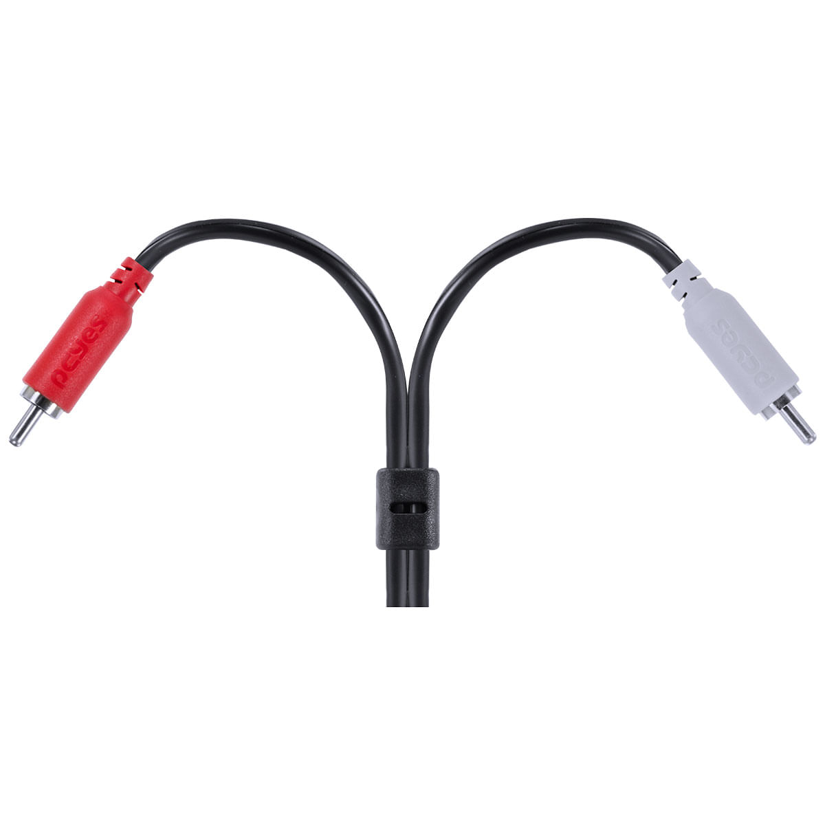 Cabo de Audio 2 RCA Macho P2 3.5mm 1 Metro PCYES - 3