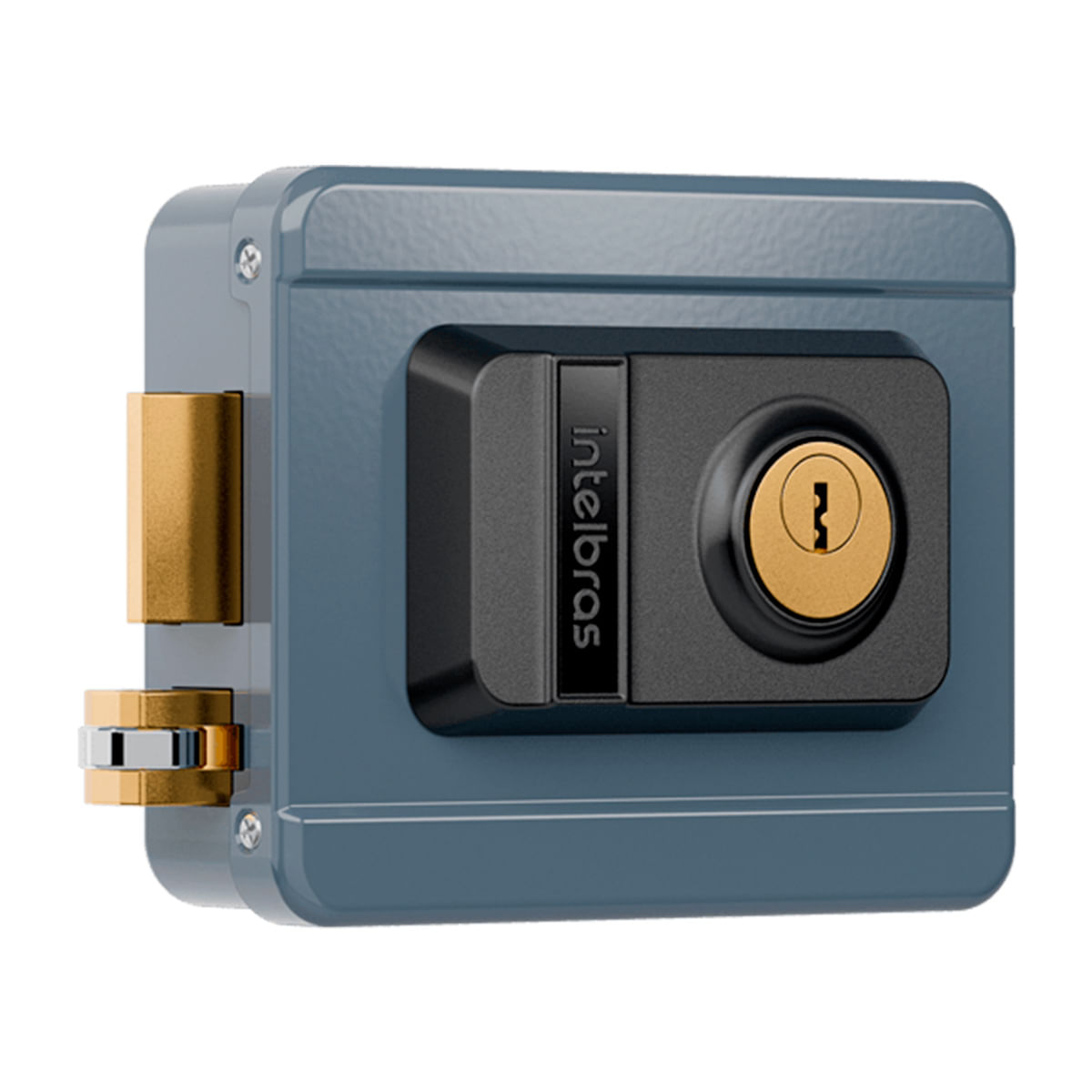 Fechadura Eletrica Sobrepor Cinza Intelbras FX1500 - 3