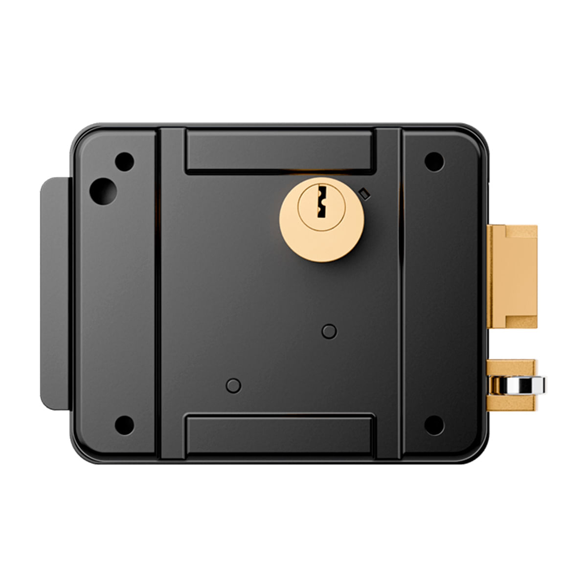 Fechadura Elétrica Sobrepor Preta FX1500 INTELBRAS - 4