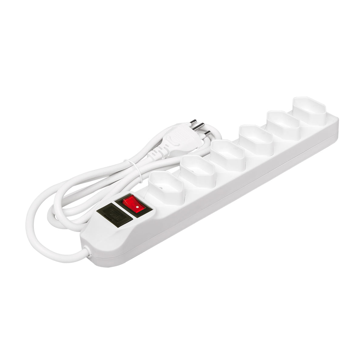 Protetor Eletrônico 6 Tomadas Branco Intelbras - 4