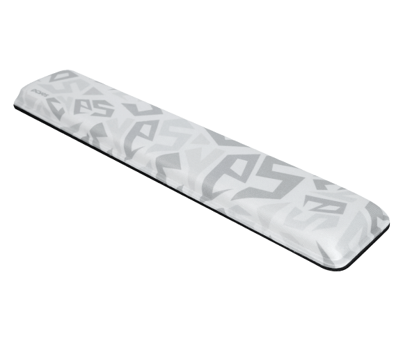 Apoio de Pulso Ergonomico Teclado PCYES White Ghost - 2