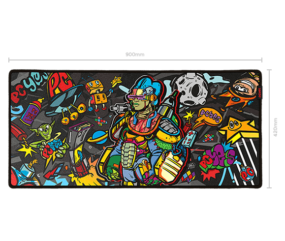 Mouse Pad Gamer Apollo Extended 900x420 APL90X42 PCYES - 4