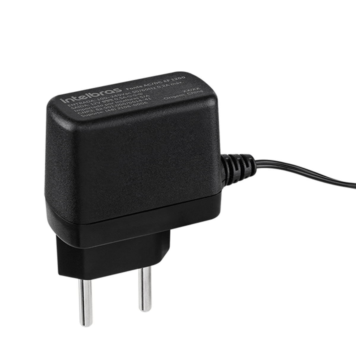 Fonte CFTV EF 1200 AC/DC 12V 0.5A Intelbras - 2
