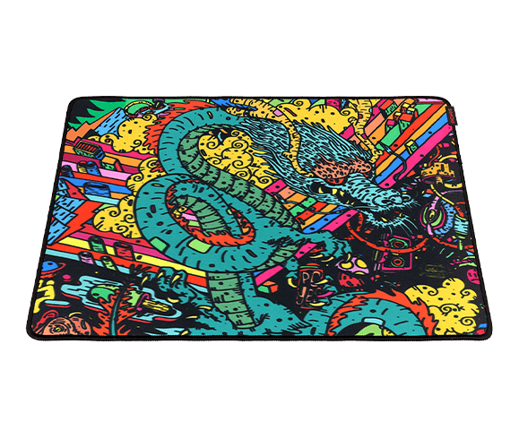 Mouse Pad Gamer PCYES Dragon Medium 500x400mm - 2