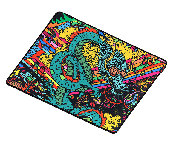 Mouse Pad Gamer PCYES Dragon Medium 500x400mm - 3