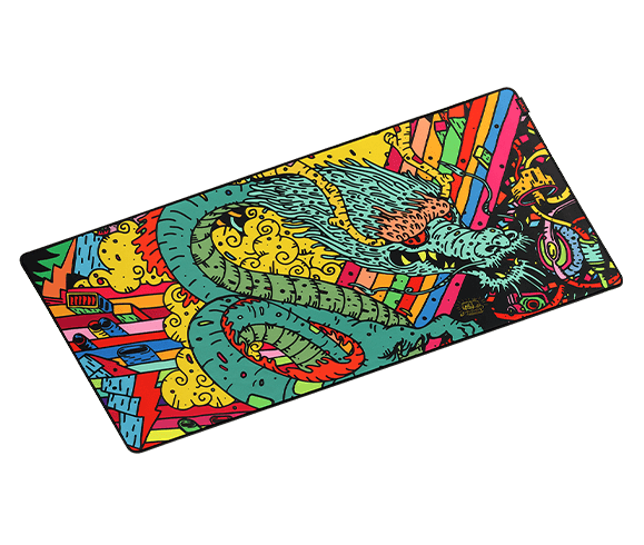 Mouse Pad Gamer Dragon Extended 900x420mm PCYES - 1