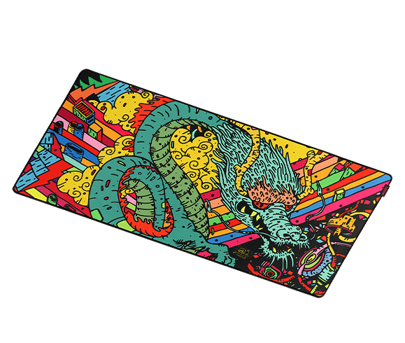 Mouse Pad Gamer Dragon Extended 900x420mm PCYES - 3