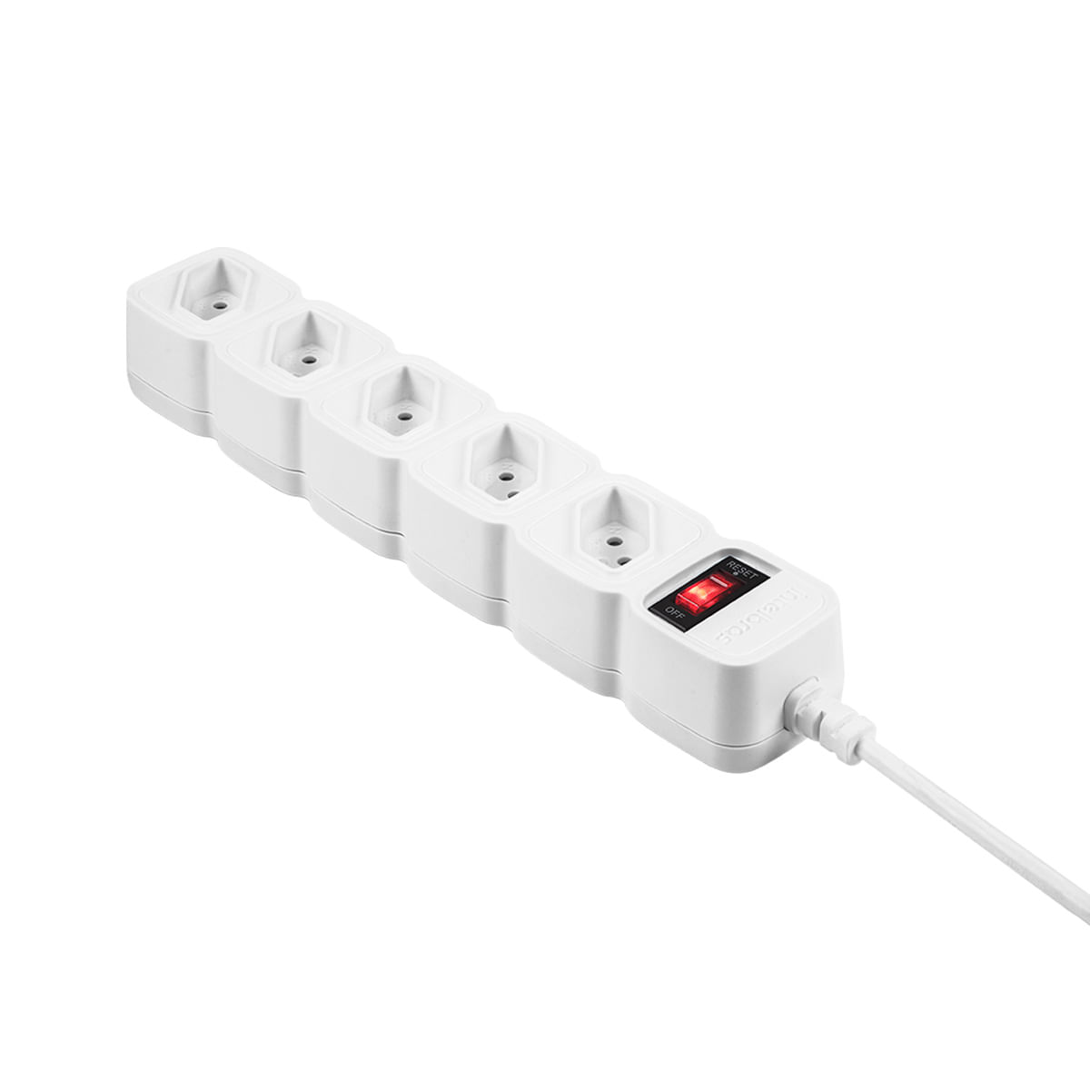 Protetor Eletrônico EPE 205 Branco Intelbras 5 Tomadas - 3