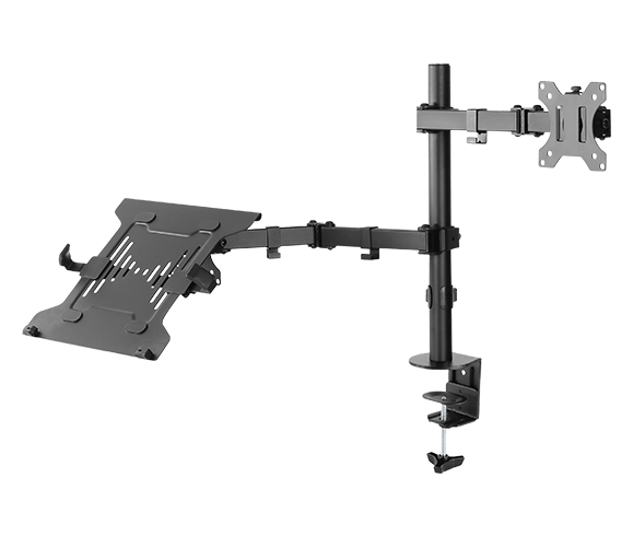 Suporte Articulado Duplo para Monitor e Notebook PCYES - 1