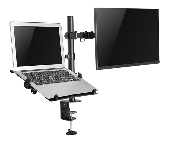 Suporte Articulado Duplo para Monitor e Notebook PCYES