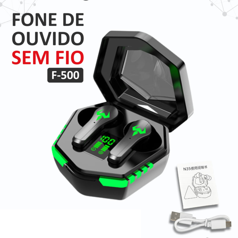 Fone de Ouvido USB Microfone Haste Preto OEM