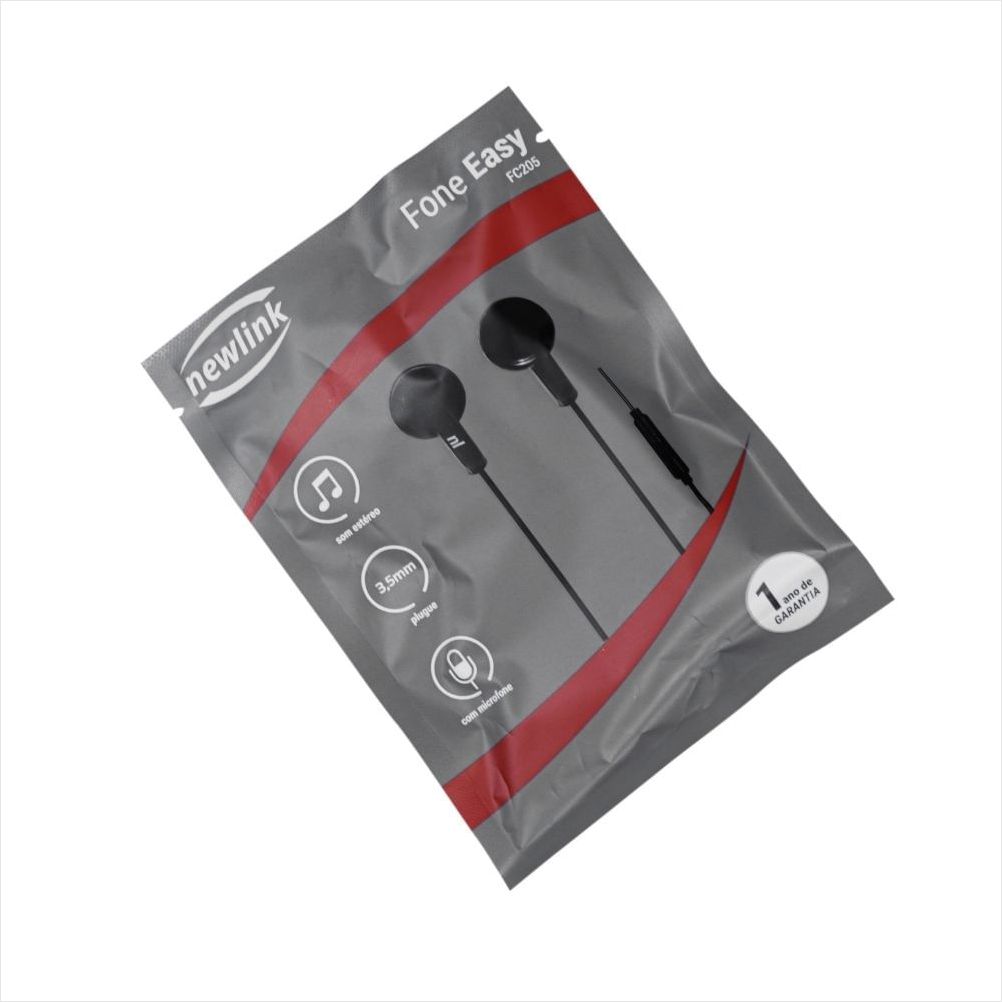 Display Com 25 Fones De Ouvido Newlink Easy Fc205 Preto - 1