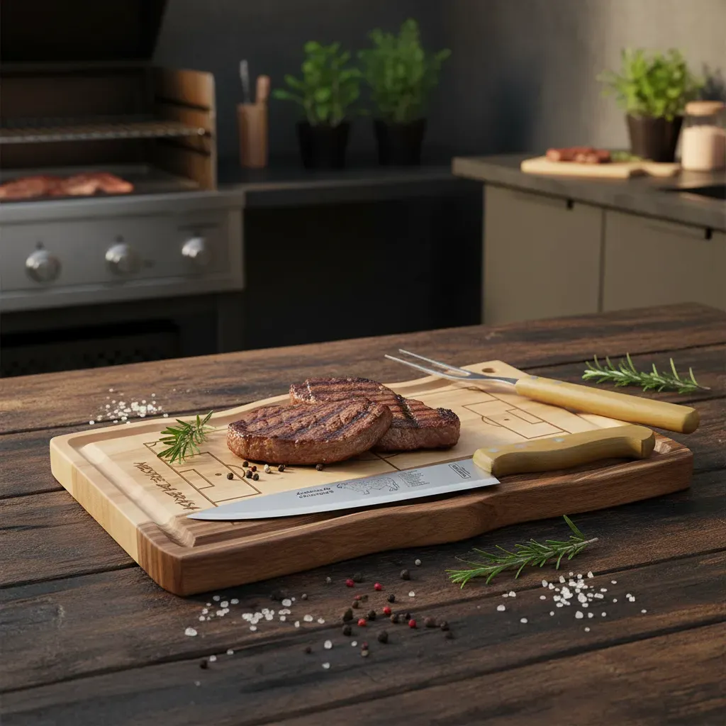 Kit Churrasco Tramontina Especial Copa do Mundo 3 Peças Aço Inox - 4