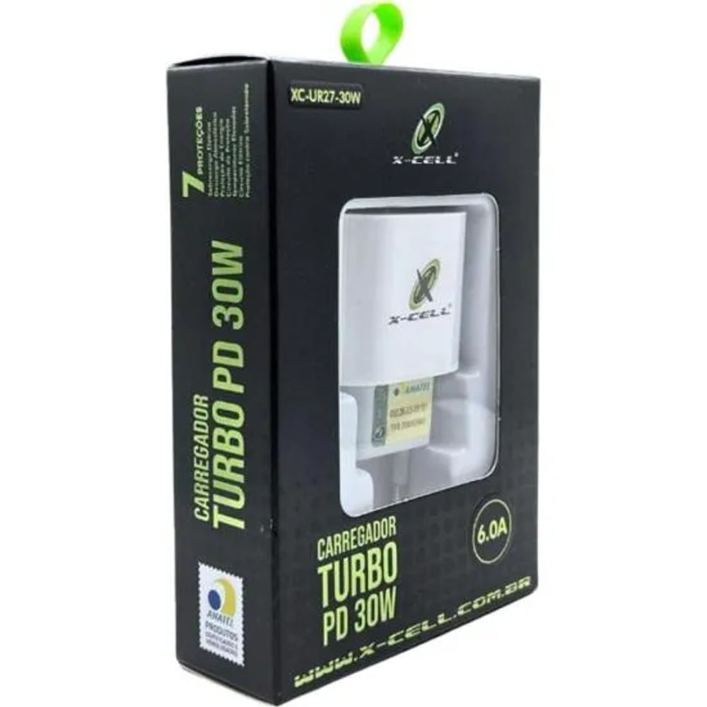 Carregador Turbo 6A 30w USB-C XC-UR27 Flex - 2