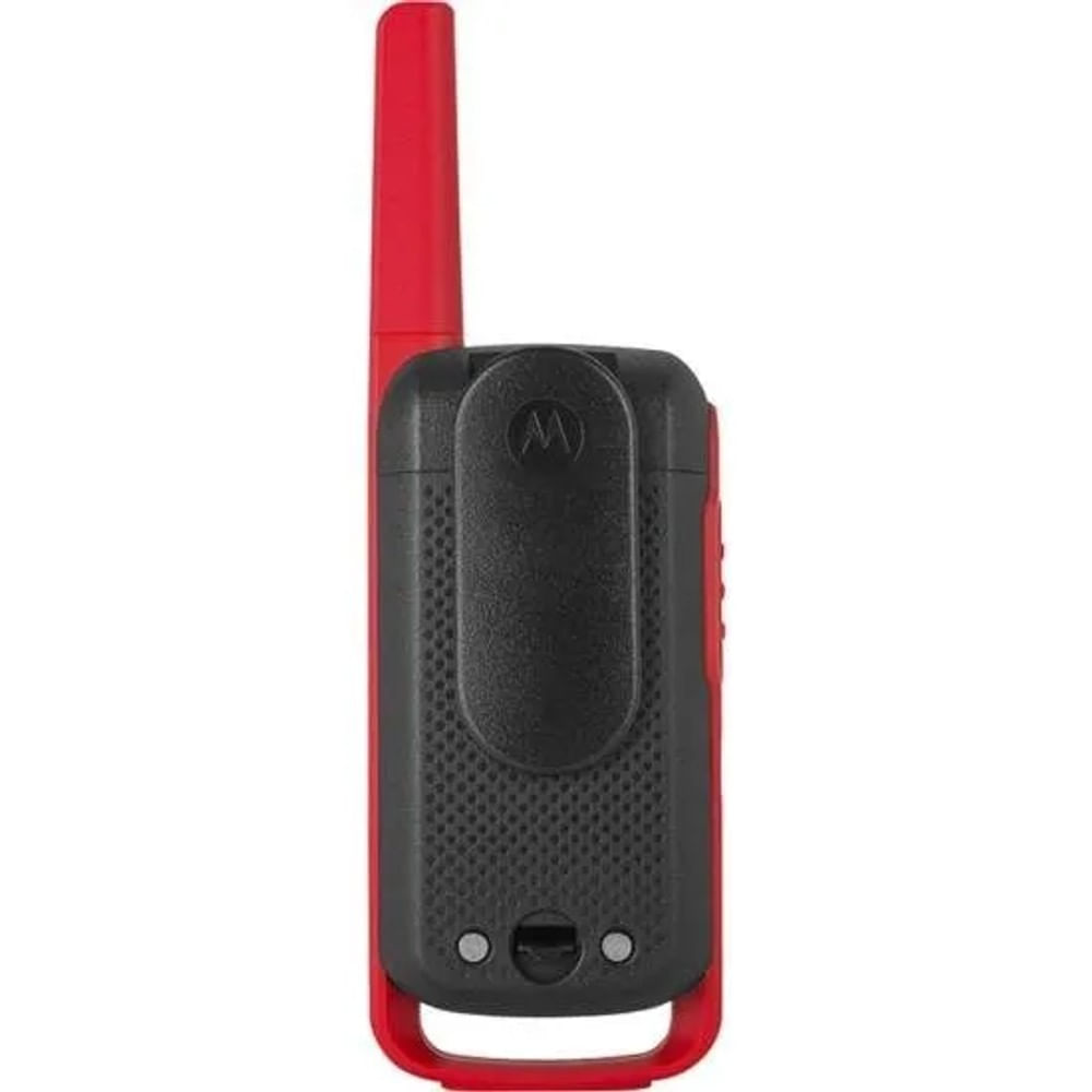 Rádio Comunicador Talkabout Motorola T210BR 32km Vermelho/Preto PAR / 2 - 20