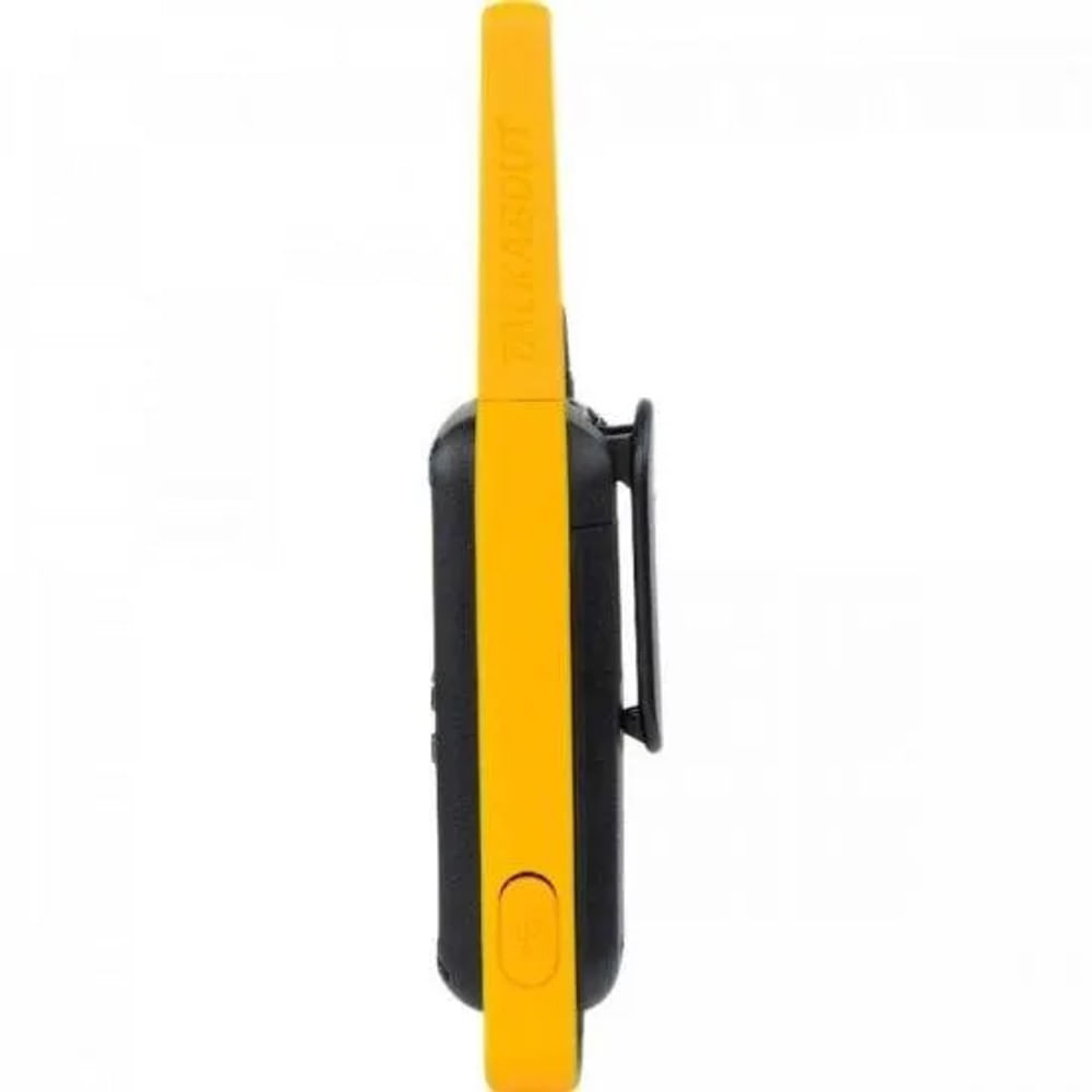 Rádio Comunicador Talkabout Motorola T470BR 35km Amarelo/Preto PAR / 2 - 4